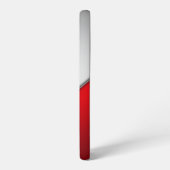 Coque Samsung Galaxy Bouclier avec épées croisées Argent et Rouge (Côté gauche)