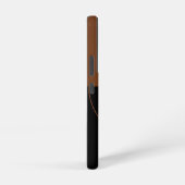 Coque Samsung Galaxy Bouclier avec épées croisées sur Brown (Côté droit)