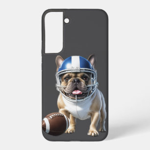 Coque Samsung Galaxy Bouledogue français America Football Bulldog