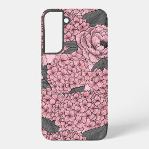 Coque Samsung Galaxy Bouquet floral en rose