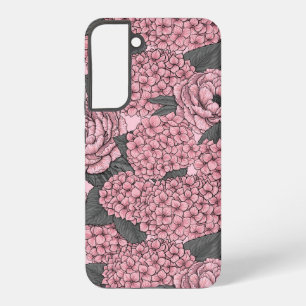Coque Samsung Galaxy Bouquet floral en rose