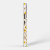 Coque Samsung Galaxy Boutons jaunes et bruns (Côté droit)