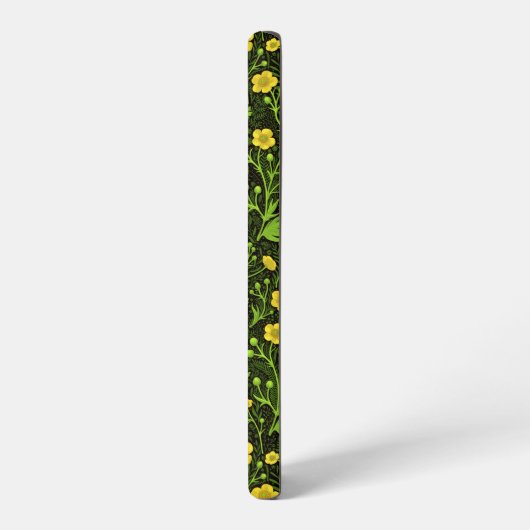 Coque Samsung Galaxy Boutons sur noir (Côté gauche)