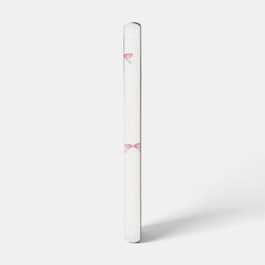 Coque Samsung Galaxy Bow rose Samsung (Côté gauche)