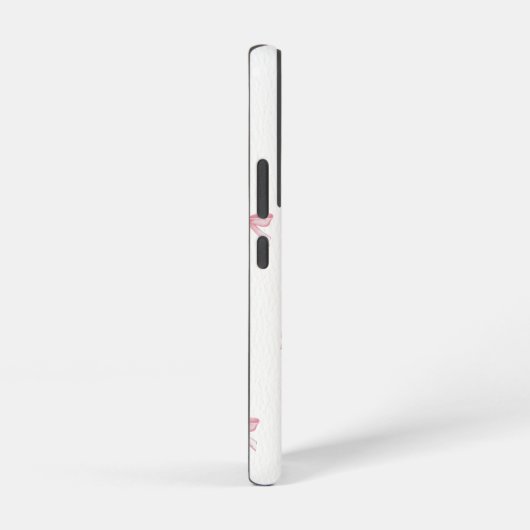 Coque Samsung Galaxy Bow rose Samsung (Côté droit)