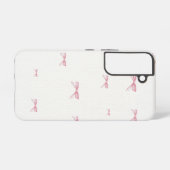 Coque Samsung Galaxy Bow rose Samsung (Verso Horizontal)