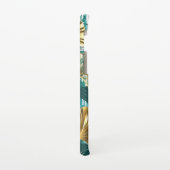 Coque Samsung Galaxy Branche avec Feuilles d'or Ginko Biloba (Côté gauche)