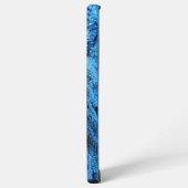 Coque Samsung Galaxy Branches d'épinette recouvertes de neige et de gel (Côté gauche)