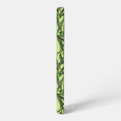 Coque Samsung Galaxy Branches d'olive sur le vert miel (Côté gauche)