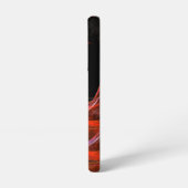 Coque Samsung Galaxy Brise du Cercle Vortex de Feu Art Abstrait (Côté gauche)