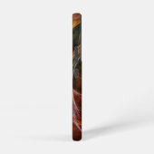 Coque Samsung Galaxy Brise du Cercle Vortex de Feu Art Abstrait (Côté droit)
