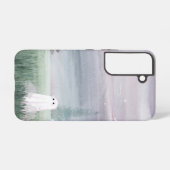Coque Samsung Galaxy Brouillard Violet (Verso Horizontal)