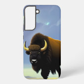 Coque Samsung Galaxy Buffalo Fields iPhone 13 Pro Slim Fit Coque, brill (Verso)