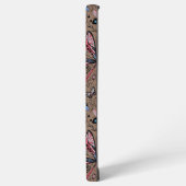 Coque Samsung Galaxy Bugs de Doodle sur mocha brown (Côté gauche)