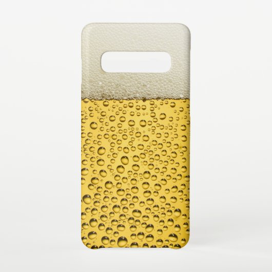 Coque Samsung Galaxy Bulles de bière 1 (Dos)