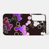 Coque Samsung Galaxy Bulles plates P (Verso Horizontal)