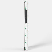 Coque Samsung Galaxy Bunny Trombone Player Green Marching Band Pattern (Côté droit)