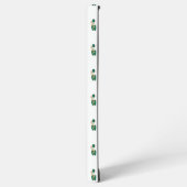 Coque Samsung Galaxy Bunny Trombone Player Green Marching Band Pattern (Côté gauche)