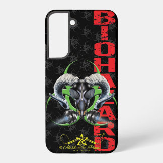 COQUE SAMSUNG GALAXY BW ! AVERTISSEMENT BIOHAZARD ! CRÂNE