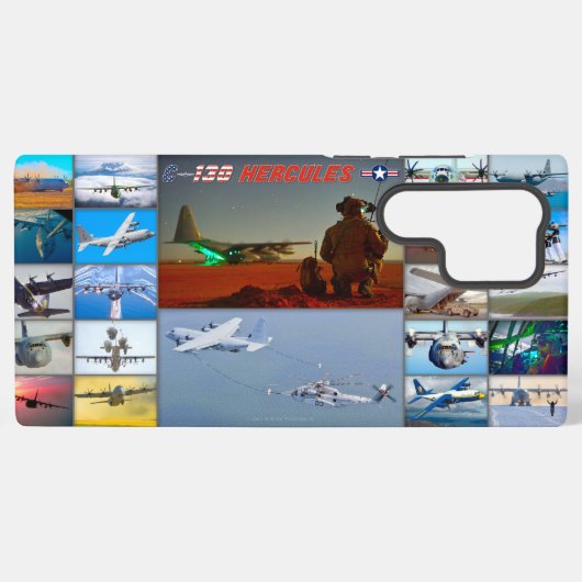 COQUE SAMSUNG GALAXY C-130 HERCULES (Verso Horizontal)