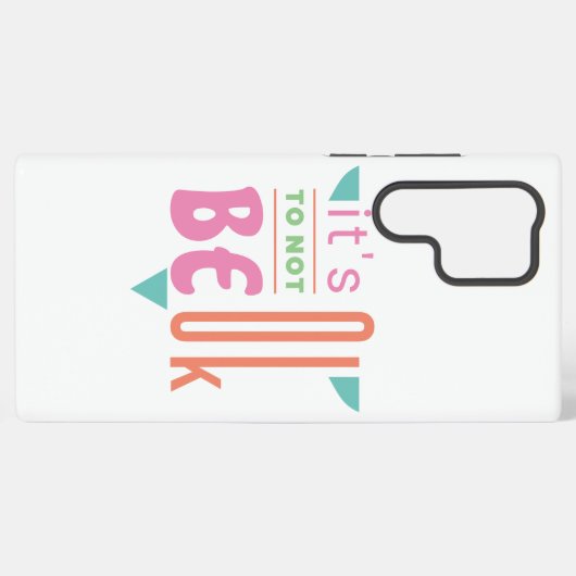 Coque Samsung Galaxy Ça ne va pas. (Verso Horizontal)