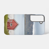 Coque Samsung Galaxy Cabine rouge Ramberg Lofoten (Verso Horizontal)
