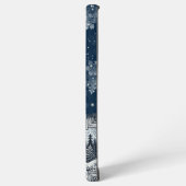 Coque Samsung Galaxy Cabine Snowflake (Côté gauche)