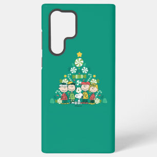Coque Samsung Galaxy cacahuètes Arbre de Noël de menthe poivrée