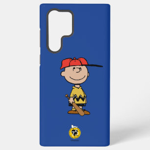 Coque Samsung Galaxy cacahuètes   Charlie Brown Baseball Smile