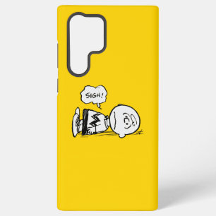 Coque Samsung Galaxy cacahuètes   Charlie Brown est en panne