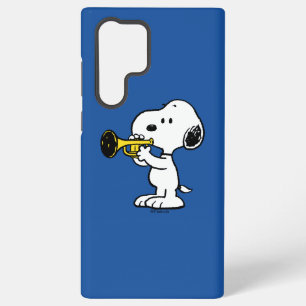 Coque Samsung Galaxy cacahuètes   Joueur de trompette Snoopy