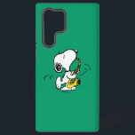 Coque Samsung Galaxy cacahuètes | Lecteur Snoopy Saxophone<br><div class="desc">Découvrez ce design amusant de cacahuètes avec Snoopy.</div>