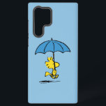 Coque Samsung Galaxy cacahuètes | Parapluie bleu Woodstock<br><div class="desc">Découvrez ce design amusant de cacahuètes avec Woodstock.</div>