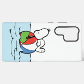 Coque Samsung Galaxy cacahuètes | Snoopy Beach Ball Beach (Verso Horizontal)