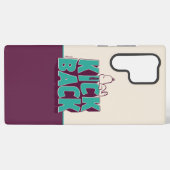 Coque Samsung Galaxy cacahuètes | Snoopy Kickback (Verso Horizontal)