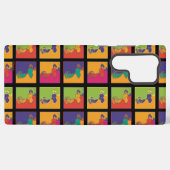 Coque Samsung Galaxy cacahuètes | Snoopy Pop Art Moderne (Verso Horizontal)