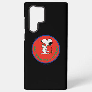 Coque Samsung Galaxy cacahuètes Snoopy Raw Force & Courage Badge