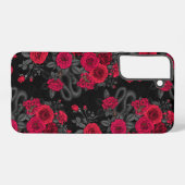 Coque Samsung Galaxy Caché dans les roses (Verso Horizontal)