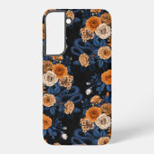 Coque Samsung Galaxy Caché en rose, orange et bleu (Verso)