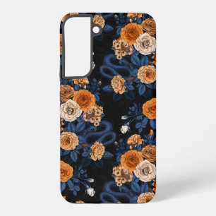 Coque Samsung Galaxy Caché en rose, orange et bleu