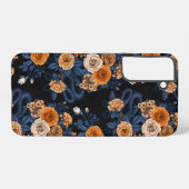 Coque Samsung Galaxy Caché en rose, orange et bleu (Verso Horizontal)