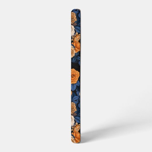 Coque Samsung Galaxy Caché en rose, orange et bleu (Côté gauche)