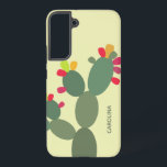Coque Samsung Galaxy cactus nom moderne<br><div class="desc">cactus nom moderne</div>