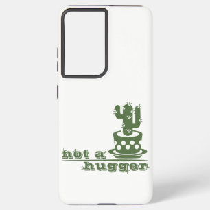 Coque Samsung Galaxy Cactus Pas un gros cactus drôle dire