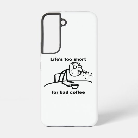 Coque Samsung Galaxy Café incorrect (Verso)