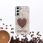 Coque Samsung Galaxy Café Lover Café Bean Heart<br><div class="desc">Les amateurs de café s'en donneront à coeur joie ! Le design est bon pour n'importe quel produit. ⭐ PERSONNALISEZ ce modèle avec vos oeuvres. ⭐ MODIFIEZ-le pour apporter d'autres modifications. ⭐ TRANSFÉREZ cette conception à n'importe quel produit. Visitez tous mes magasins à bit.ly/SandyspiderStores (couper et coller).</div>