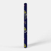 Coque Samsung Galaxy Cake carotte Cupcake & Confetti bleu (Côté droit)