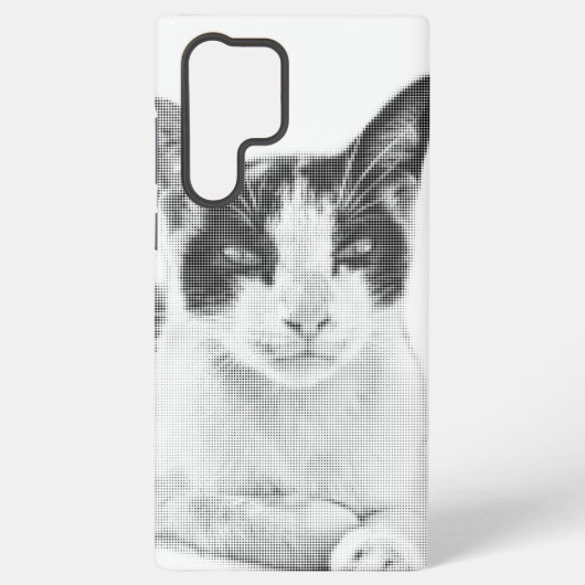 Coque Samsung Galaxy Calico Halftone Muse (Verso)