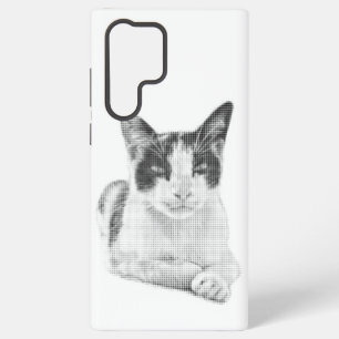 Coque Samsung Galaxy Calicot Rétro Demi-Teinte