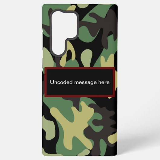 Coque Samsung Galaxy Camo (Verso)